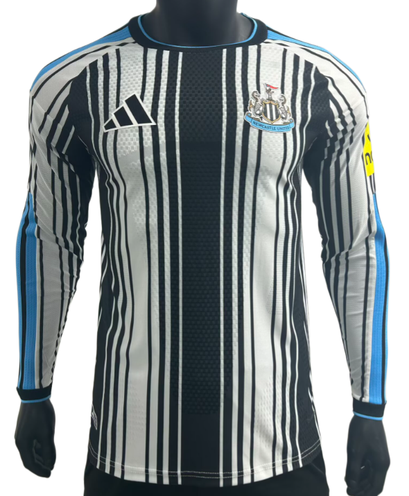 2026-27 Newcastle Home Long Sleeve Player Version Soccer Jersey