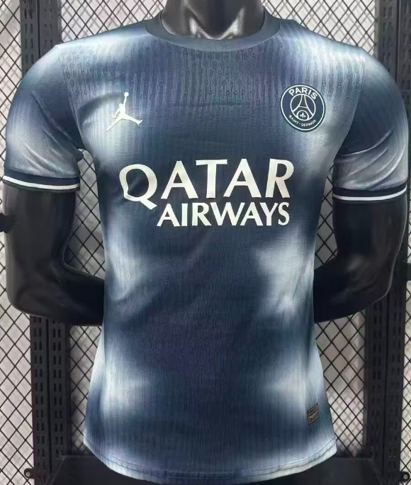 2025-26 PSG light blue Concept version Player Version socce jersey