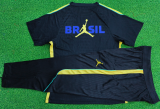 2026-27 Brazil Black Training Short Suit