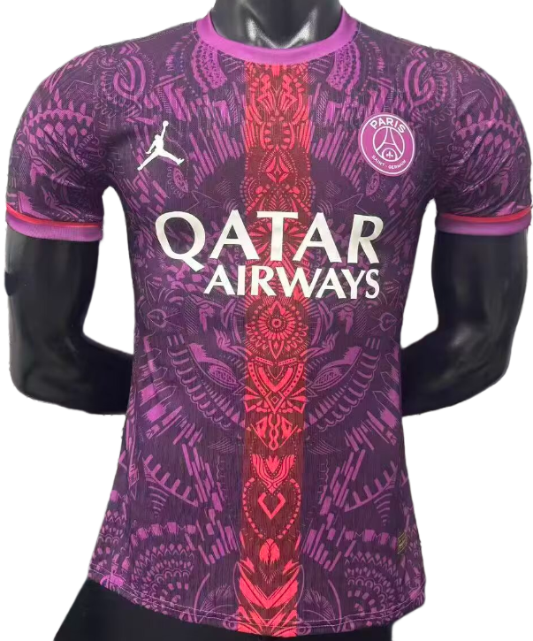 2025-26 PSG Purple Concept version Player Version socce jersey