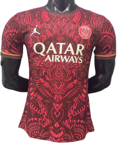 2026-27 PSG red special edition Player Version socce jersey