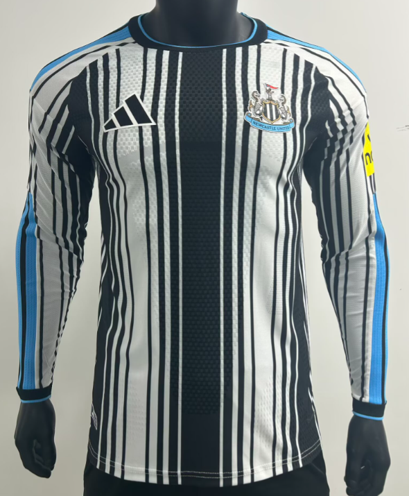 2026-27 Newcastle Home Long Sleeve Player Version Soccer Jersey