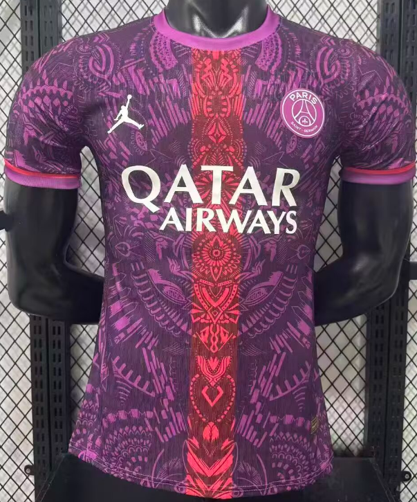 2025-26 PSG Purple Concept version Player Version socce jersey