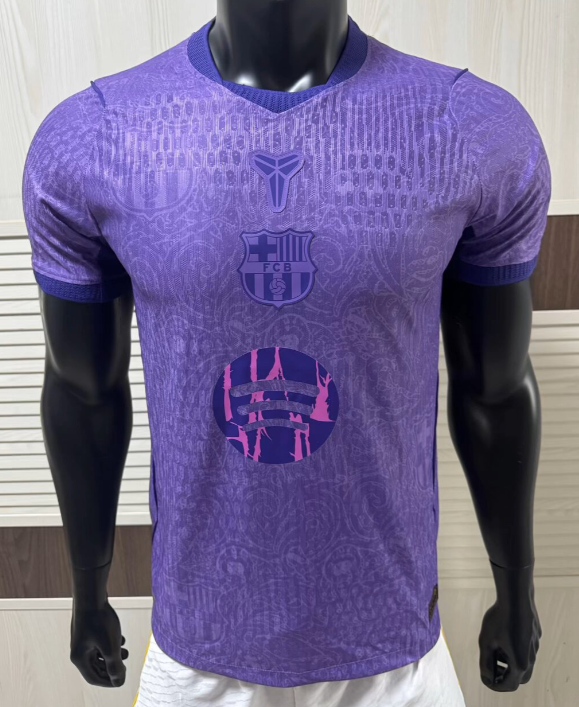 2025-26  Barcelona  Purple Concept Player Version Soccer Jersey