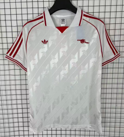 2025-26  Mens  Arsenal White Casual Edition soccer Jersey