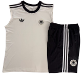 2026-27 Germany beige vest training Short suit D26049#