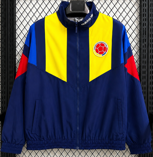 2026-27 Mens World Cup Colombia navy blue Windbreaker