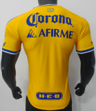 2026-27 Mens Tigres UANL yellow home Player version soccer jersey
