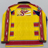 1999-00 Morelia home yellow Retro Long Sleeve Soccer Jersey