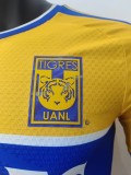 2026-27 Mens Tigres UANL yellow home Player version soccer jersey