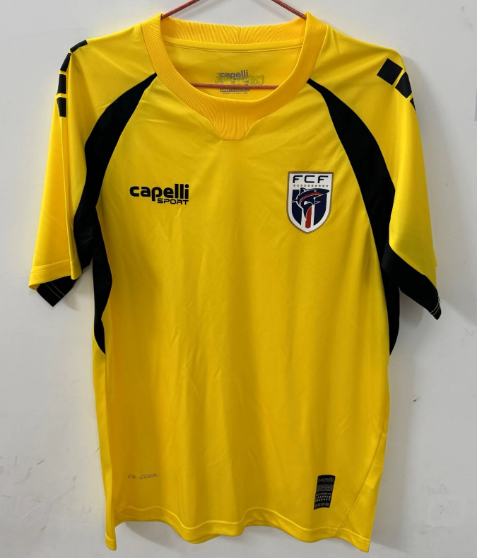 2026-27 Cape Verde Yellow Goalkeeper Soccer Jersey