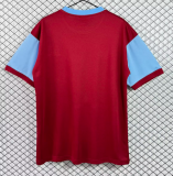 1970 Mens Burnley Home retro red Soccer Jersey