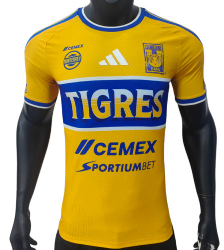 2026-27 Mens Tigres UANL yellow home Player version soccer jersey