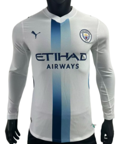 2026-27 Manchester City away Long Sleeve Player Version Soccer Jersey
