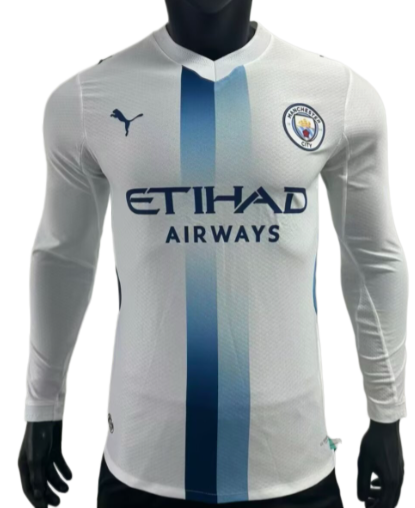 2026-27 Manchester City away Long Sleeve Player Version Soccer Jersey