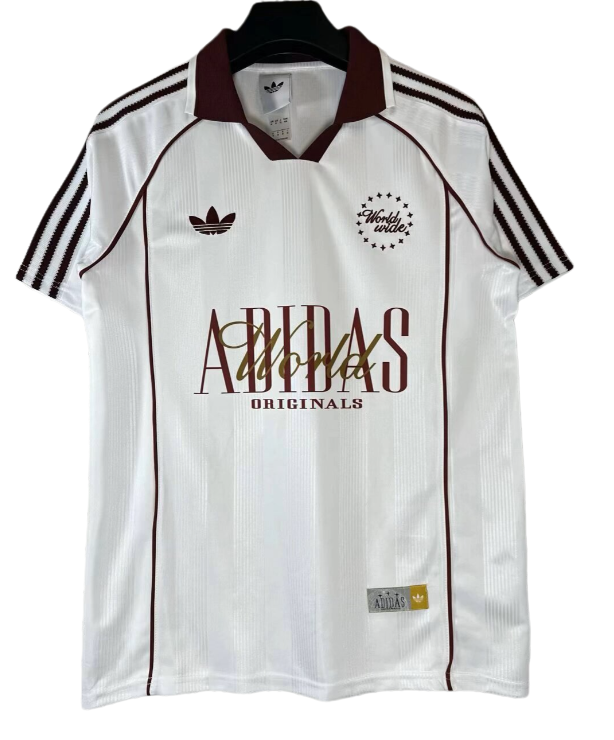 2026-27 Ad  Casual Edition White T-Shirt