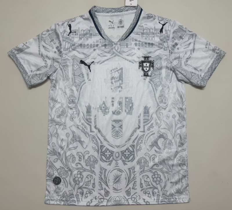 2026-27 Mens  Portugal special edition gray soccer jersey