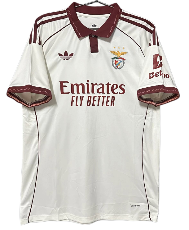 2026-27 Benfica White Polo Special Edition Fans Soccer Jersey