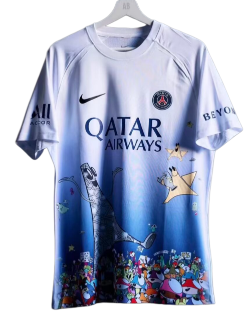 2026-27 Mens PSG Casual Edition White socce Jersey