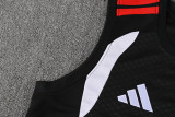 2026-27 Mens Arsenal black vest Training Short Suit