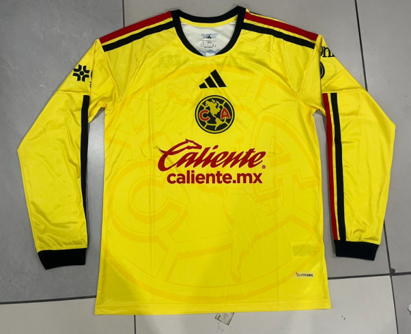 2026-27 Club America Home Long Sleeve Soccer Jersey