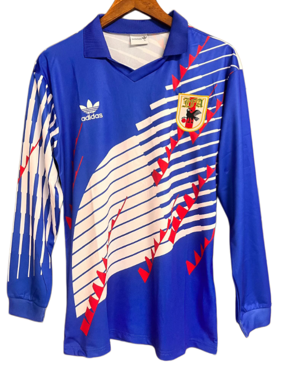 1994-95 Japan blue Long Sleeve Retro Soccer Jersey