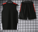 2026-27 Mens Arsenal black vest Training Short Suit