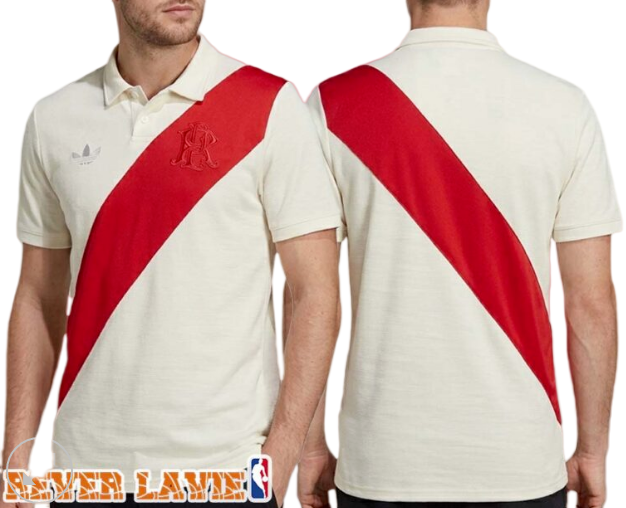 2026 River Plate 125 Commemorative Edition Polo Soccer Jersey