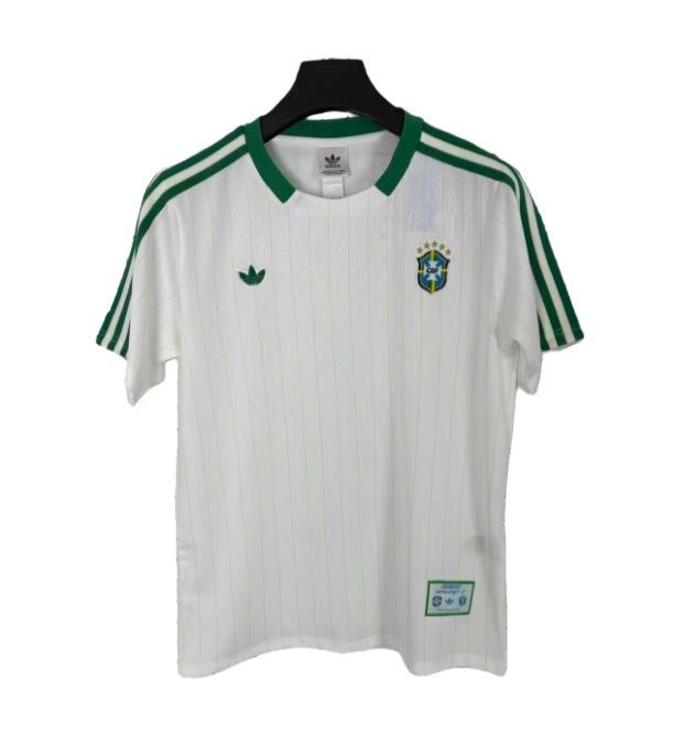 2026-27 Mens Brazil  white Casual Edition soccer jersey