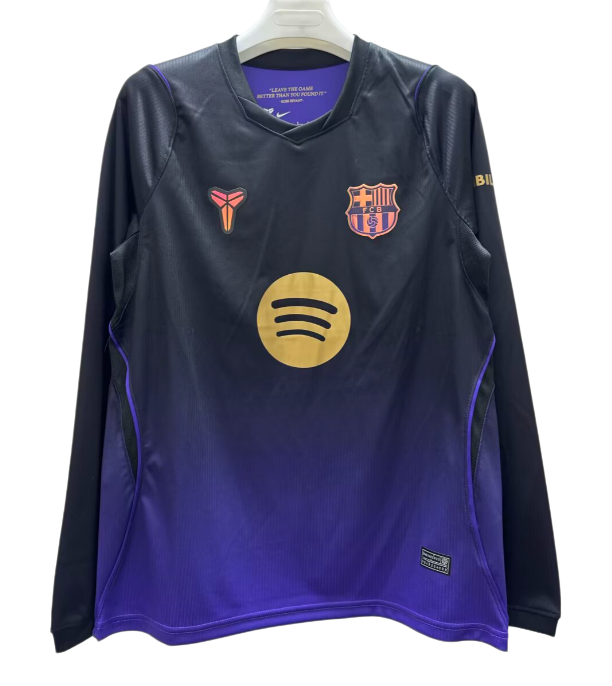 2026-27 Mens Barcelona away Long Sleeve  soccer Jersey