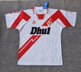 1994-95 Rayo Vallecano Home Retro white Soccer Jersey
