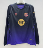 2026-27 Mens Barcelona away Long Sleeve  soccer Jersey