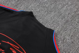 2026-27 PSG black Half Pull Tracksuit B26061#