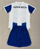 2026-27 Kids FC Porto home blue white soccer Jersey