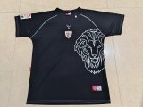 2005-08 Mens  Athletic Bilbao home retro black Soccer Jersey