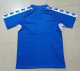 1990-91 Real Oviedo Home blue Retro Soccer Jersey