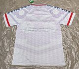 1996 Mens Universidad de Chile away white Retro soccer Jersey