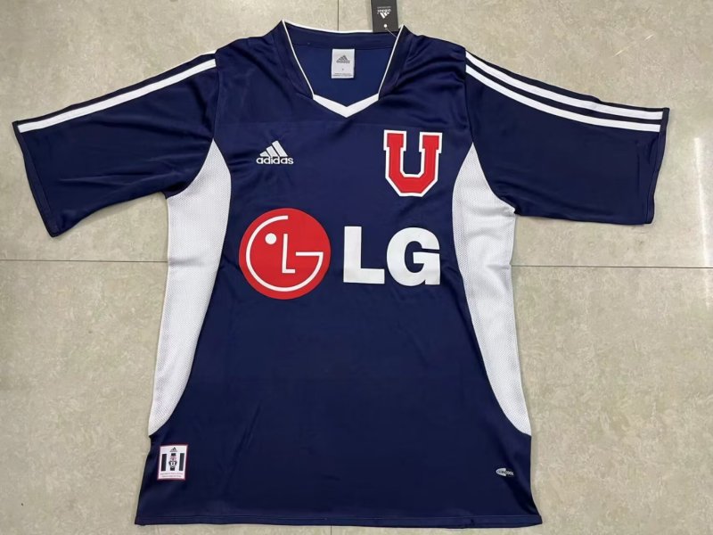 2003 Mens Universidad de Chile home Retro soccer Jersey
