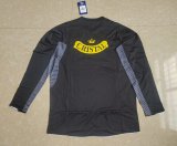 2006 Mens Colo-Colo away black  Retro long sleeve soccer jersey