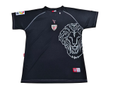 2005-08 Mens  Athletic Bilbao home retro black Soccer Jersey