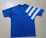 1992-93 Mens Zaragoza away Retro blue soccer jersey