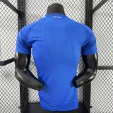 2024-25 Mens Italy home  Player version  blue soccer jersey