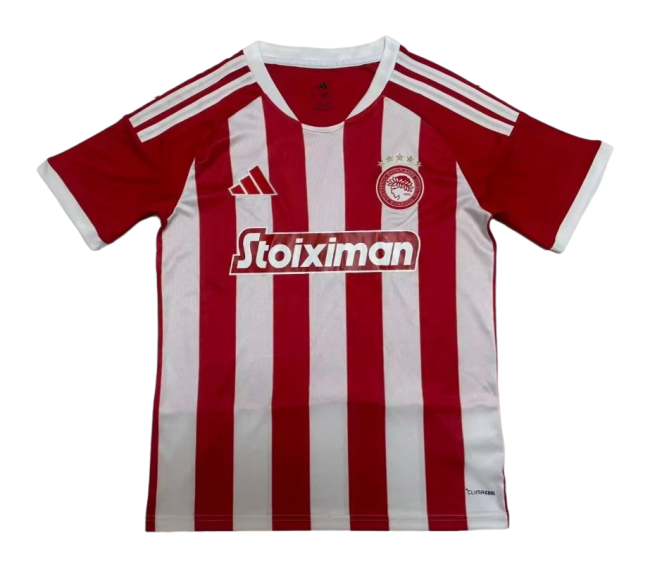 2026-27 Mens Olympiacos F.C  home red soccer jersey