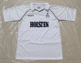1987-89 Mens Tottenham Hotspur home Retro white soccer Jersey