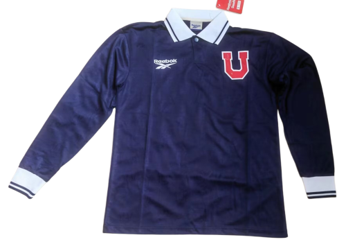 1996 Universidad De Chile Home Long Sleeve Retro Soccer Jersey