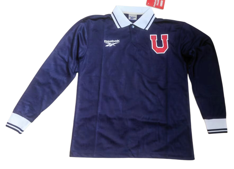 1996 Universidad De Chile Home Long Sleeve Retro Soccer Jersey