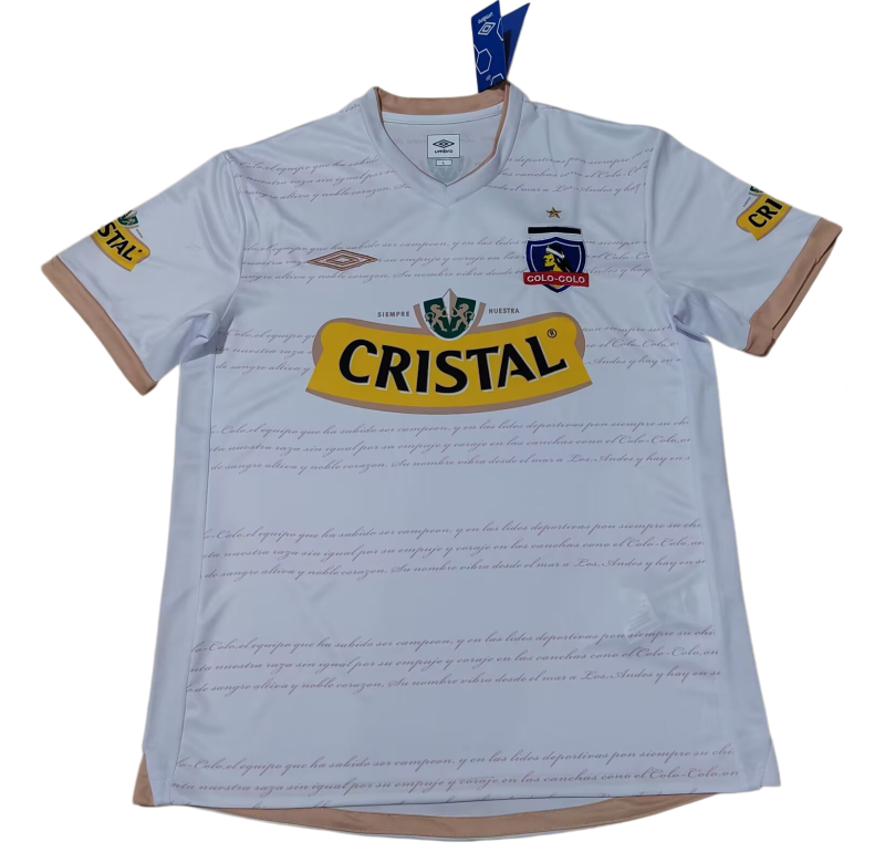 2011 Colo-Colo Home white Retro Soccer Jersey
