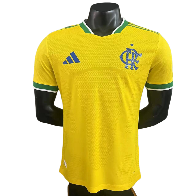 2026-27 Flamengo Special Edition yellow Player Version Soccer Jersey