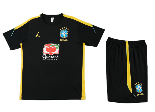 2026-27 Mens Brazil black Short training suit