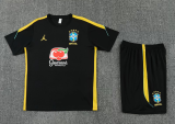 2026-27 KIDS  Brazil black Short training suit